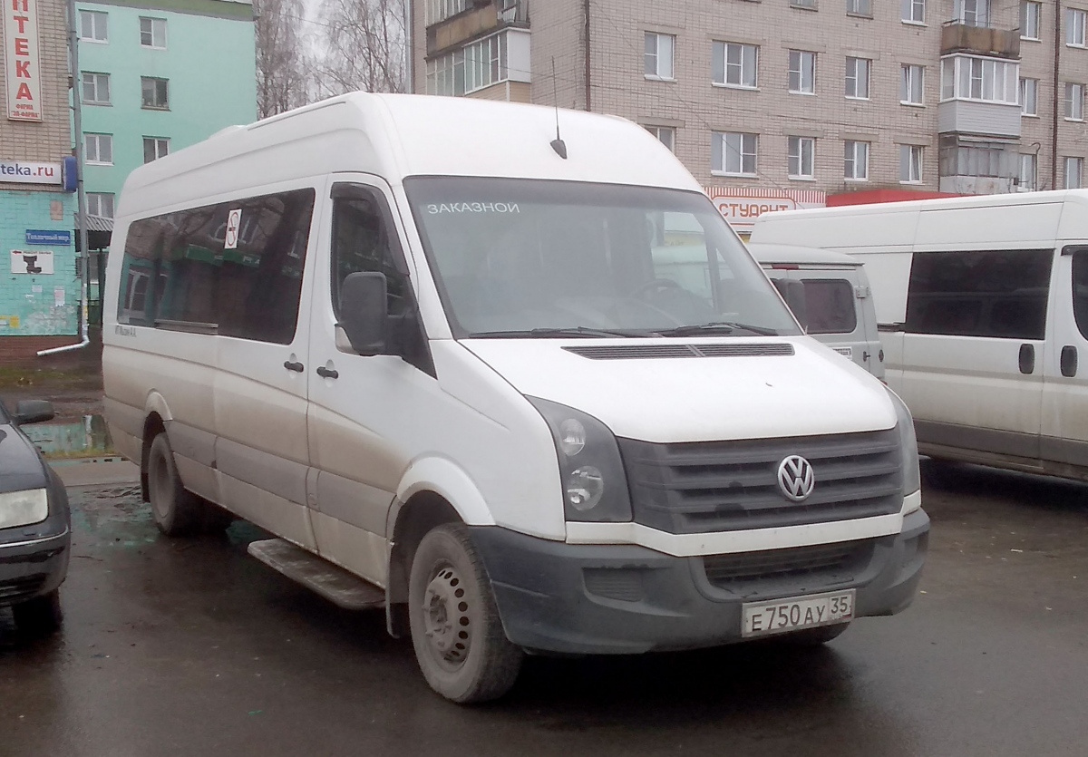 Вологодская область, Луидор-223701 (Volkswagen Crafter) № Е 750 АУ 35