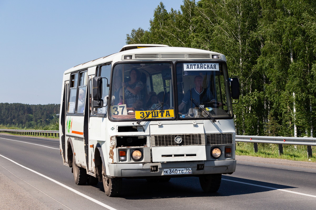 Томская область, ПАЗ-32054 № К 340 ТС 70