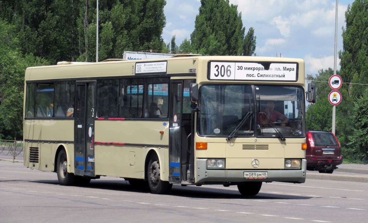 Липецкая область, Mercedes-Benz O405 № М 089 ВМ 48