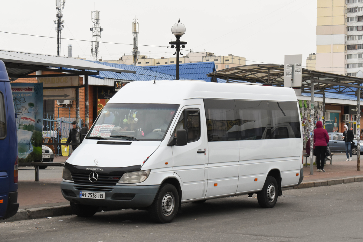 Киев, Mercedes-Benz Sprinter W903 311CDI № AI 7538 IB