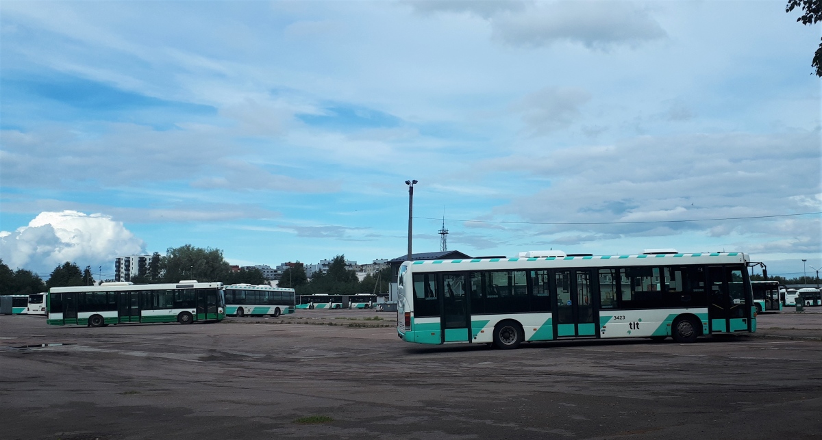 Észtország — Harjumaa — Bus stations, last stops, sites, parks, various