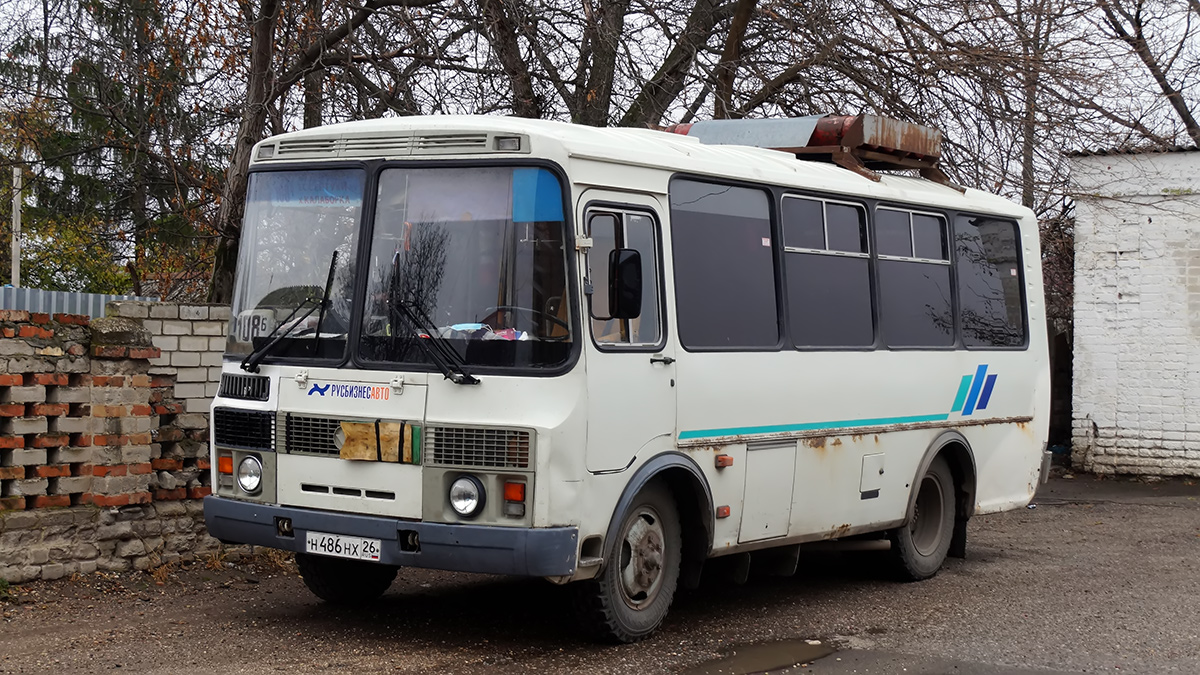 Ставропольский край, ПАЗ-32053 № Н 486 НХ 26