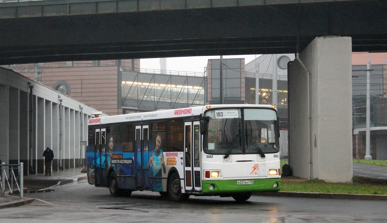 Санкт-Петербург, ЛиАЗ-5293.53 № 3552