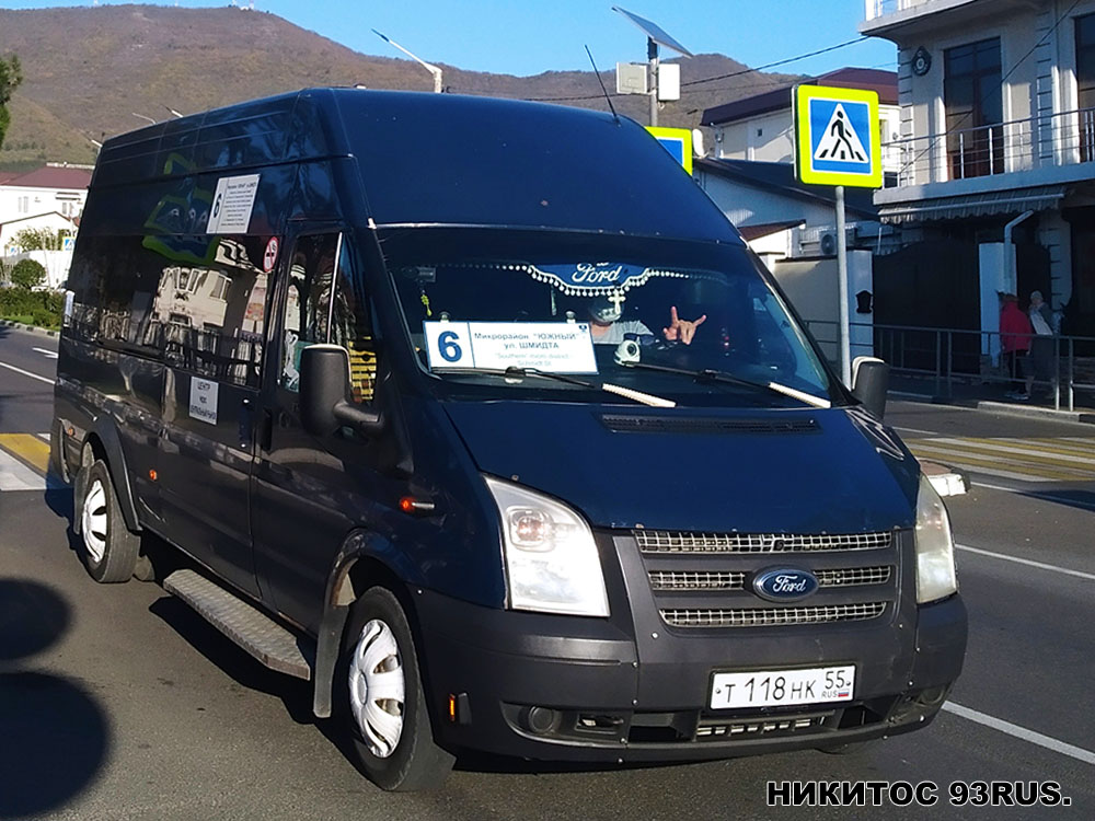 Краснодарский край, Имя-М-3006 (Z9S) (Ford Transit) № Т 118 НК 55