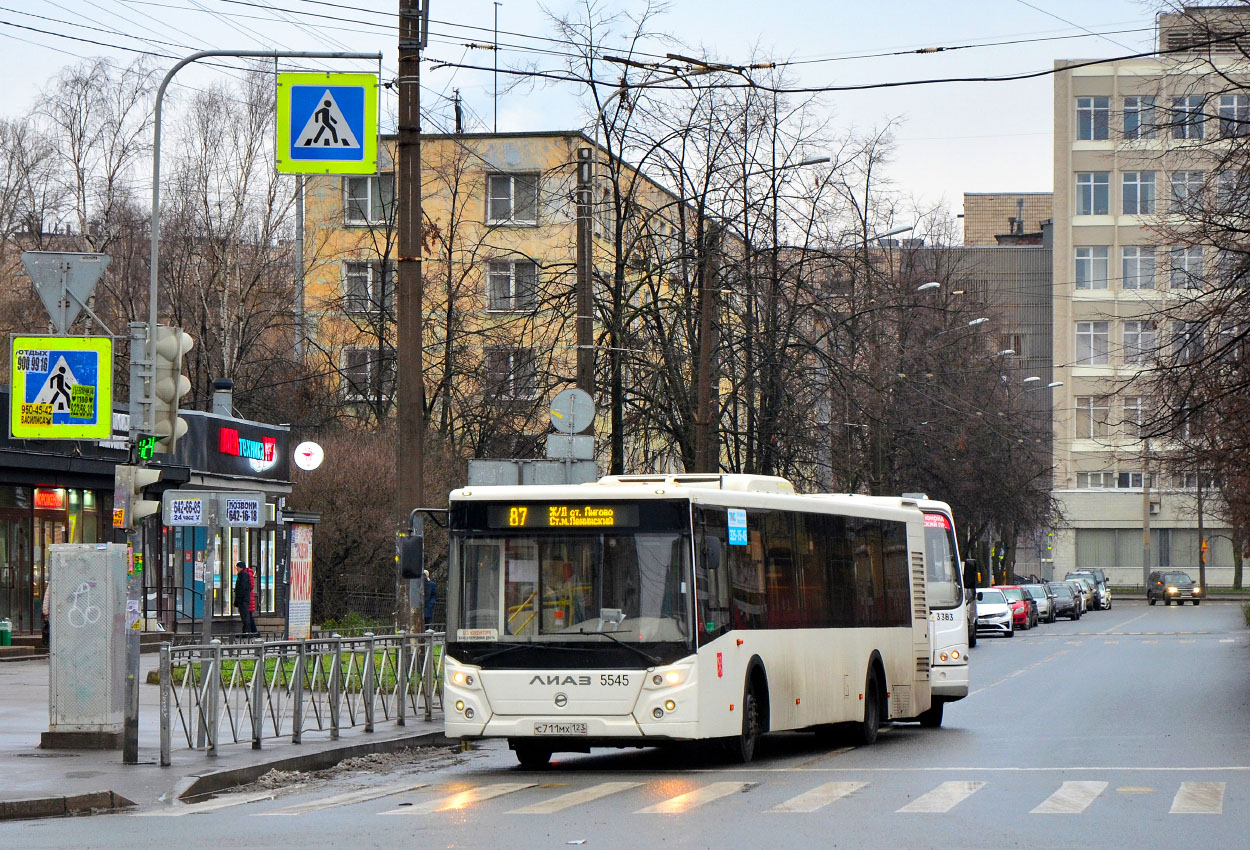 Санкт-Петербург, ЛиАЗ-5292.30 № 5545