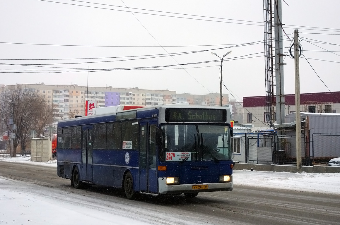 Саратаўская вобласць, Mercedes-Benz O405 № АУ 240 64