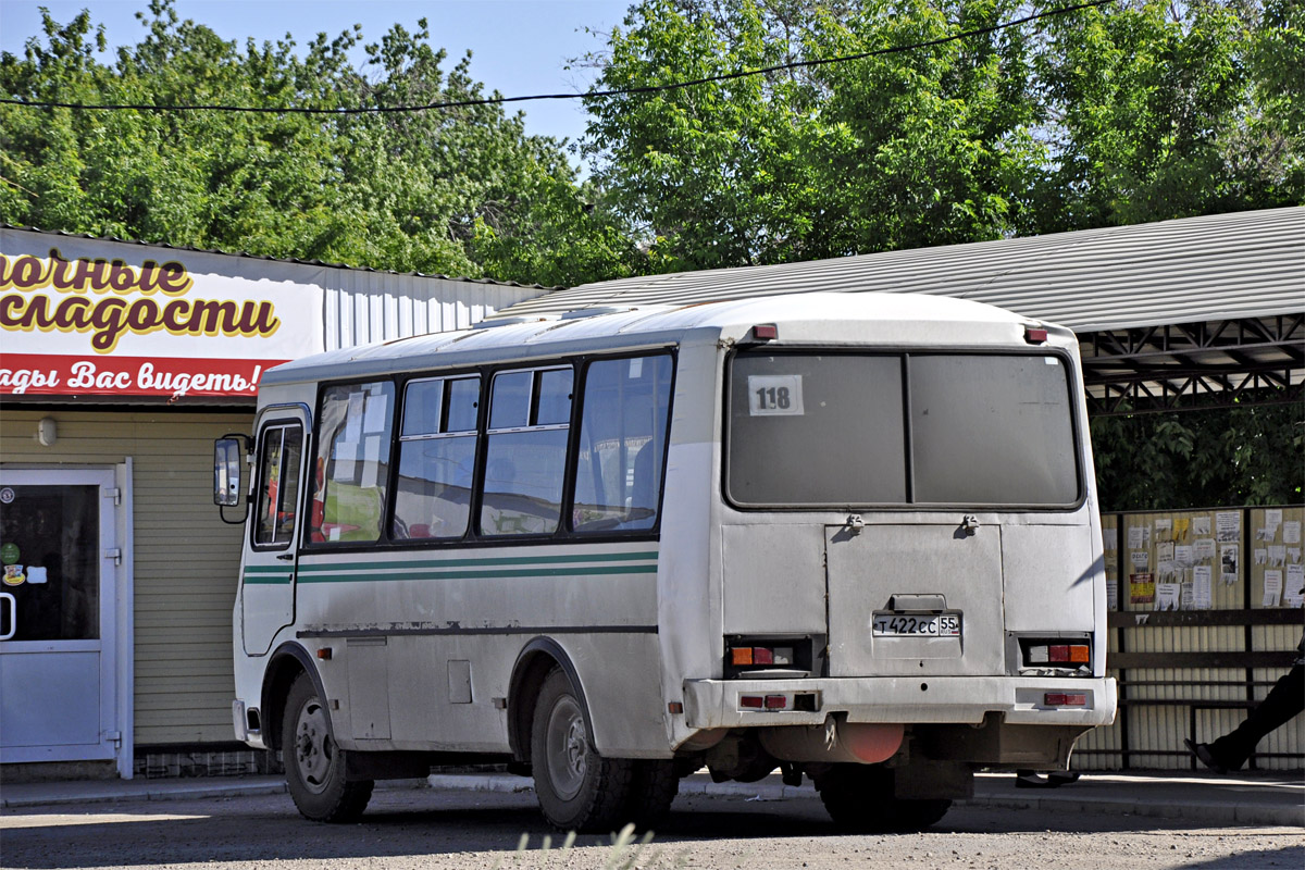 Алтайский край, ПАЗ-32053 № Т 422 СС 55