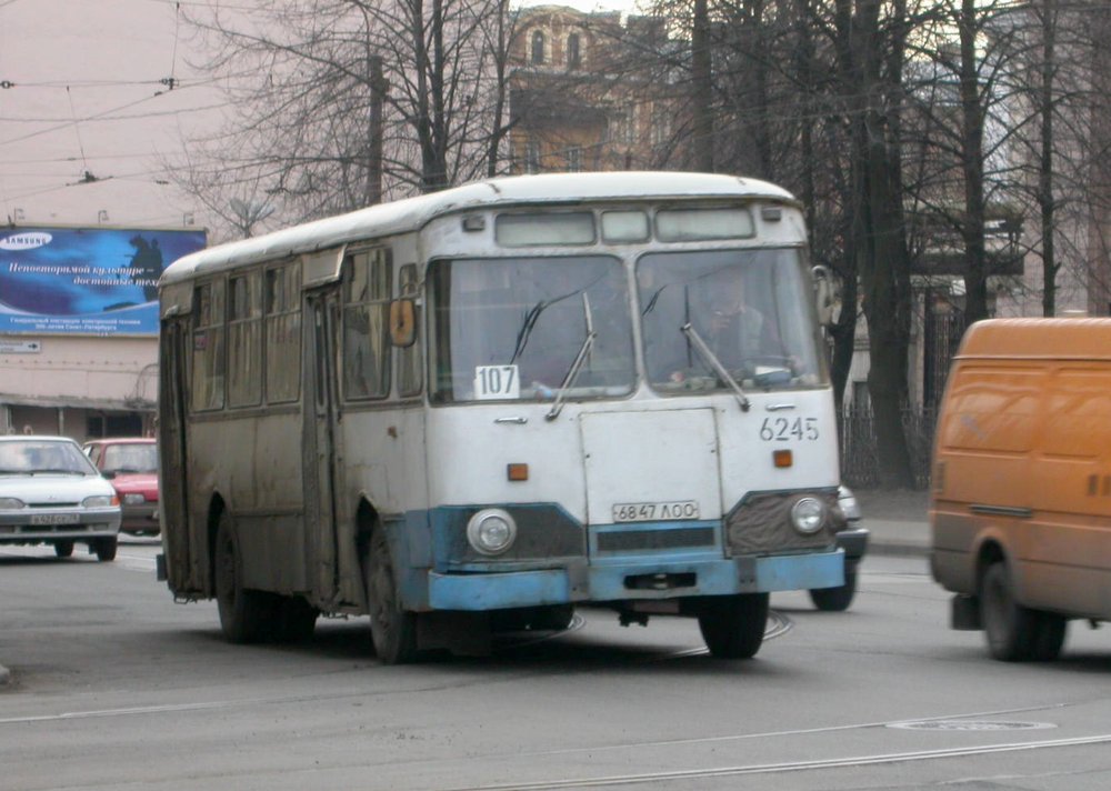 Санкт-Петербург, ЛиАЗ-677М № 6245