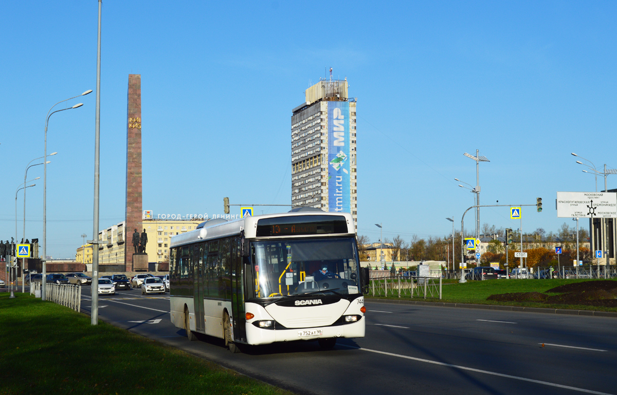 Санкт-Пецярбург, Scania OmniLink I (Скания-Питер) № 7441