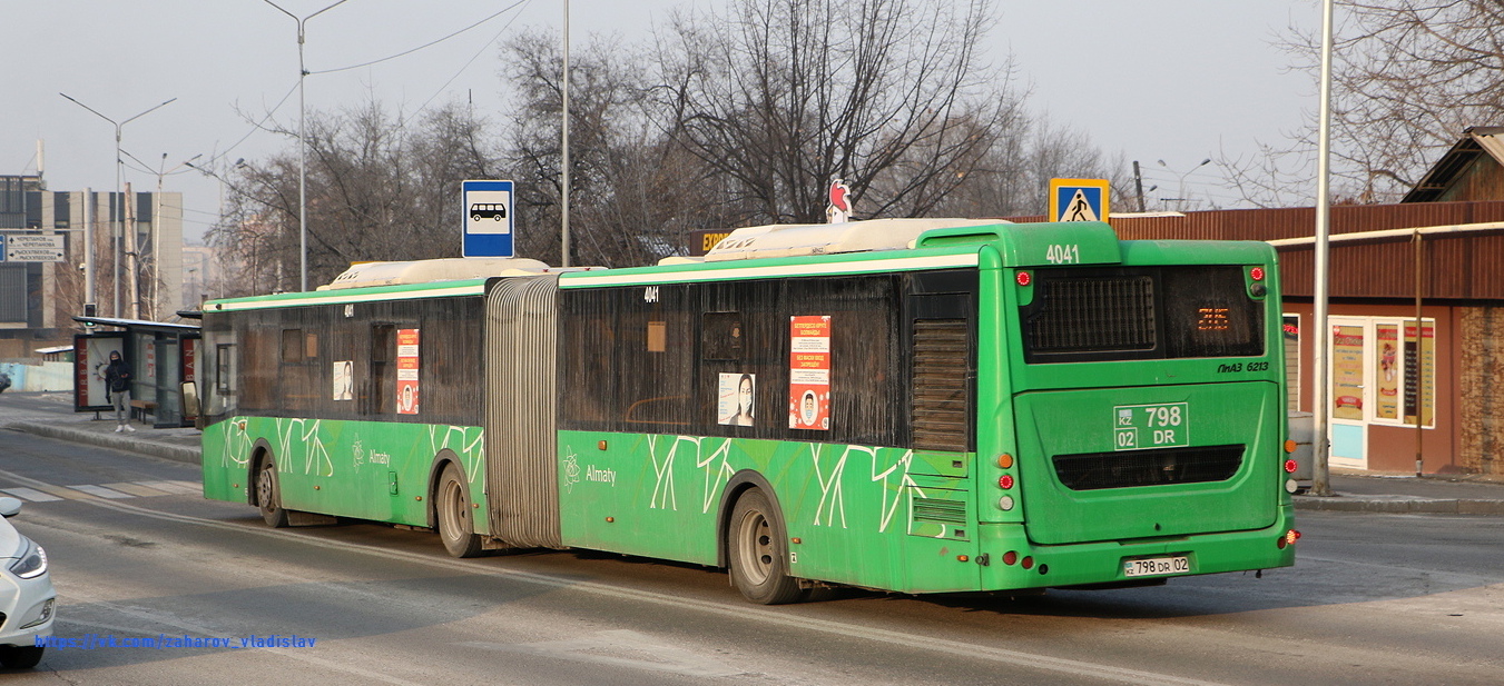 Almaty, LiAZ-6213.65 sz.: 4041