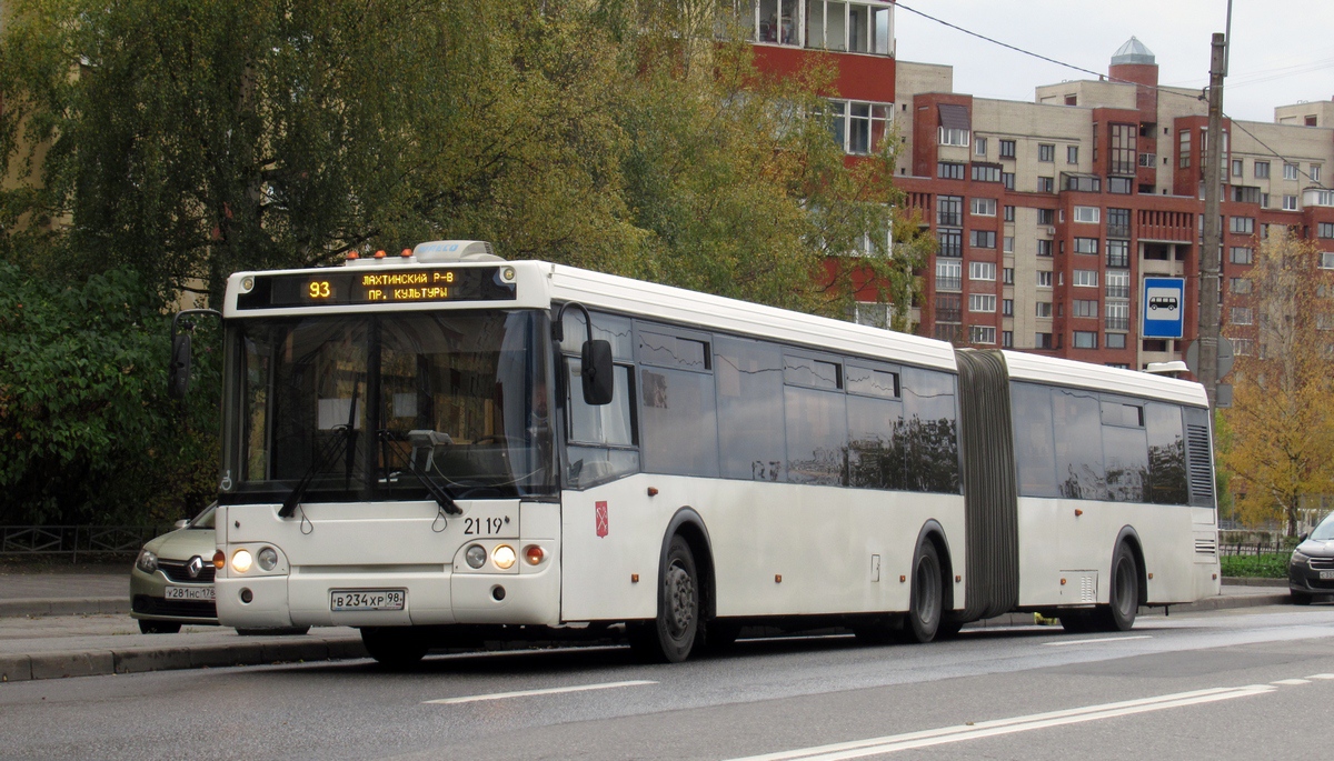 Санкт-Петербург, ЛиАЗ-6213.20 № 2119