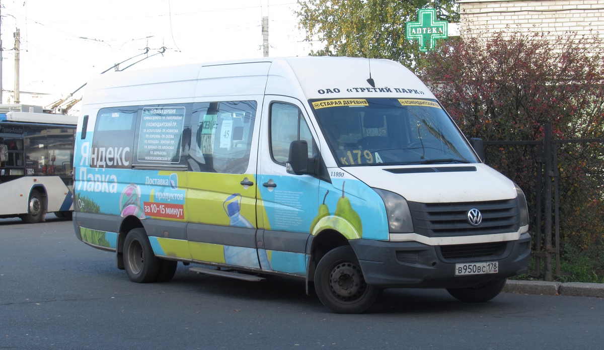 Санкт-Петербург, БТД-2219 (Volkswagen Crafter) № В 950 ВС 178