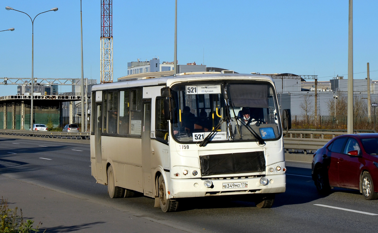 Санкт-Петербург, ПАЗ-320412-05 № 7759