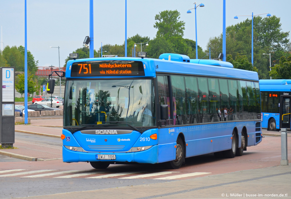 Швеция, Scania OmniLink II № 2610