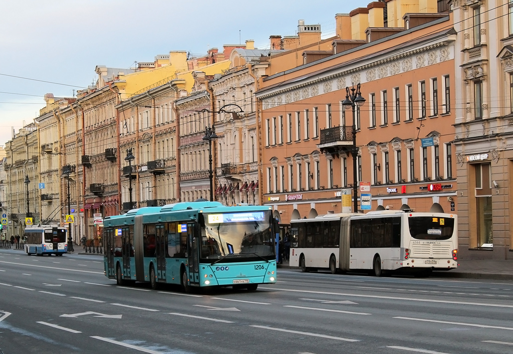 Санкт-Петербург, МАЗ-216.066 № 1206