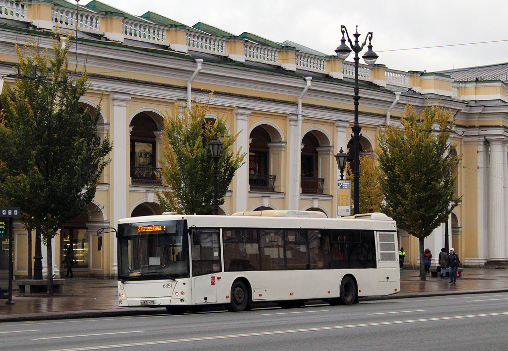 Санкт-Петербург, МАЗ-203.085 № 6351