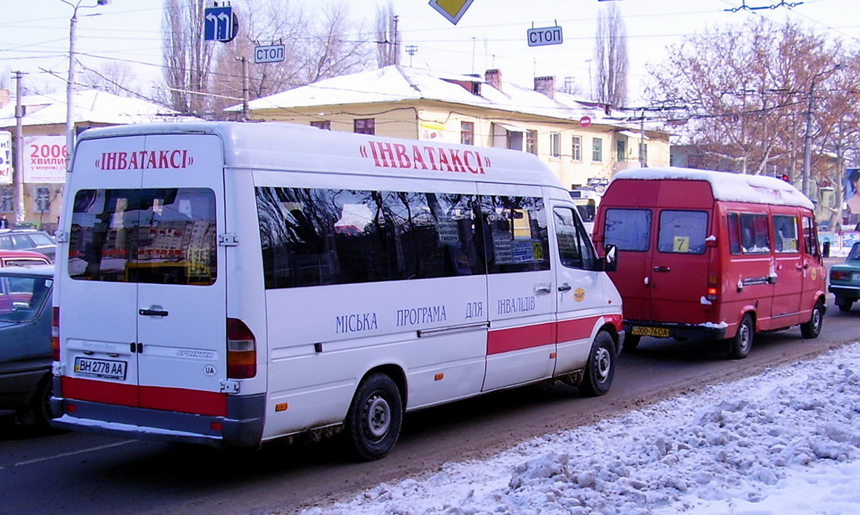 Одесская область, Mercedes-Benz Sprinter W903 312D № BH 2778 AA