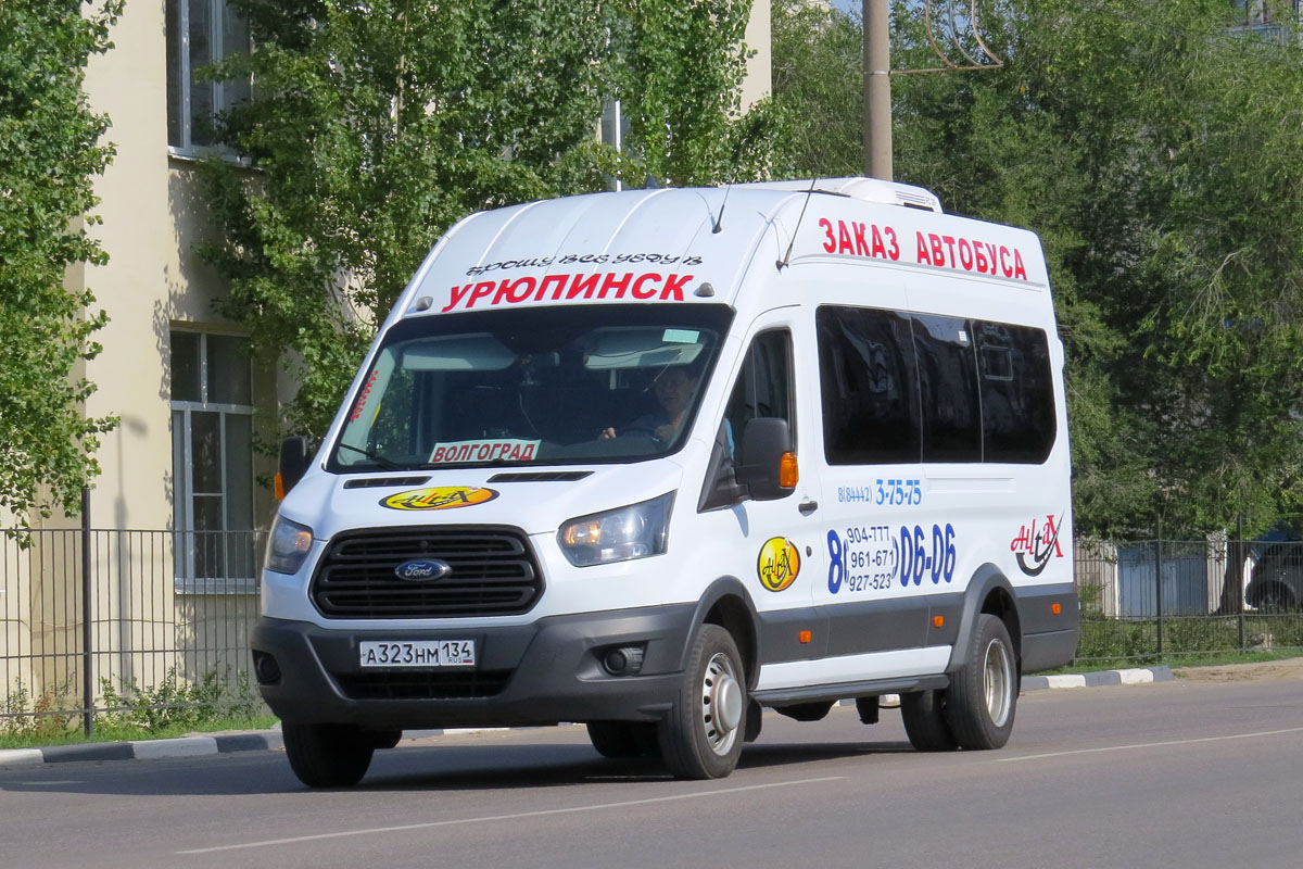 Волгоградская область, Ford Transit FBD [RUS] (Z6F.ESG.) № А 323 НМ 134