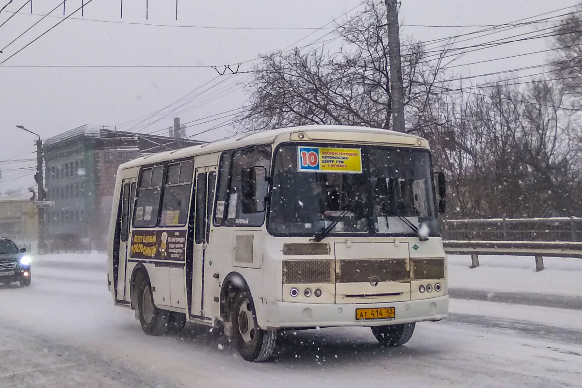 Кемеровская область - Кузбасс, ПАЗ-320540-22 № АТ 414 42