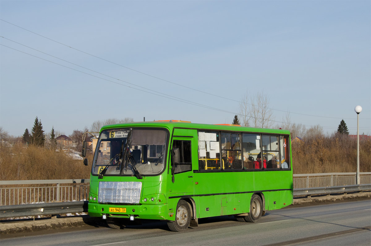 Тюменская область, ПАЗ-320402-05 № АО 940 72