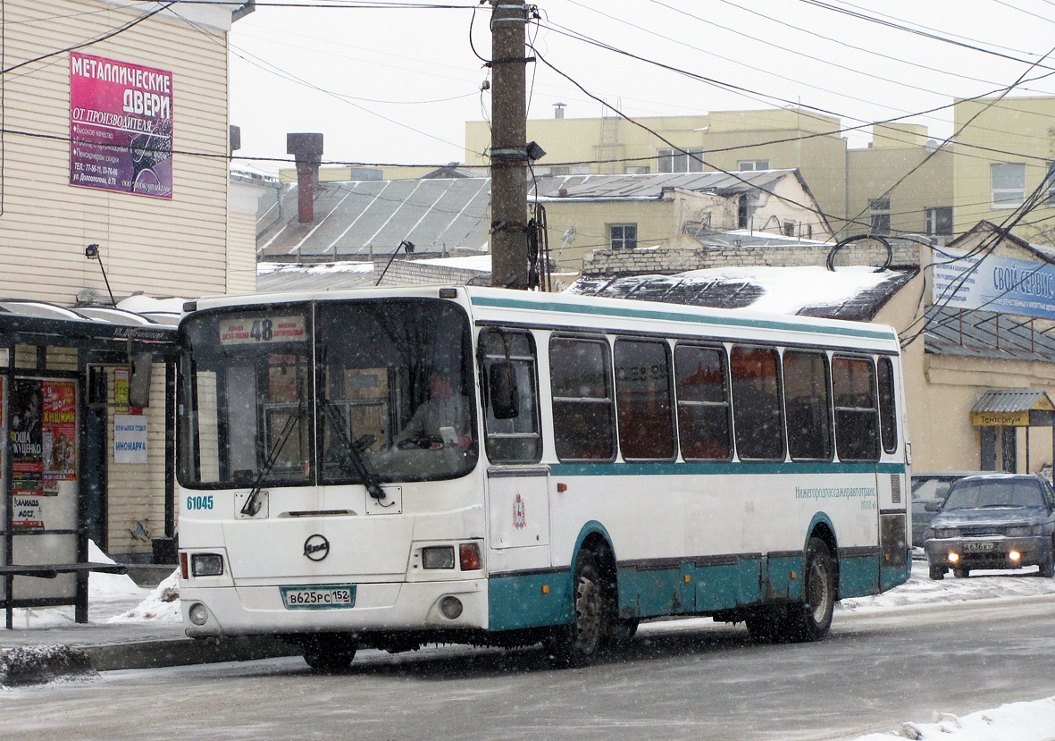 Nizhegorodskaya region, LiAZ-5256.26 Nr. 61045