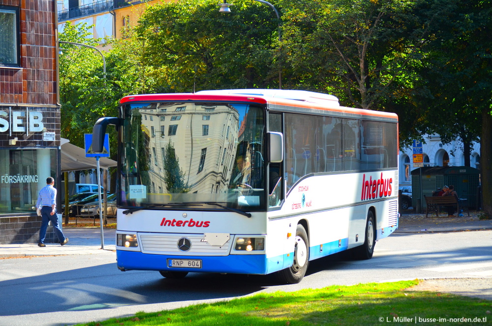 Швеция, Mercedes-Benz O550H Integro H № 560