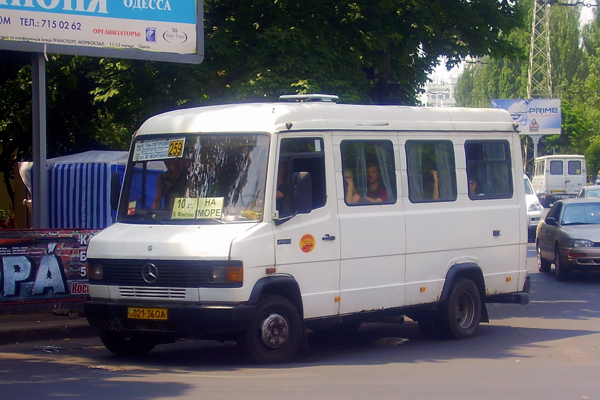 Одесская область, Mercedes-Benz T2 709D № 021-36 ОА