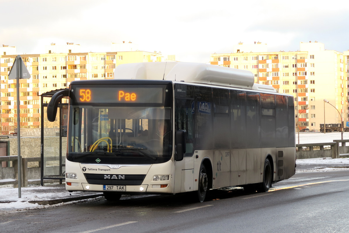 Эстония, MAN A21 Lion's City NL313 CNG № 3297