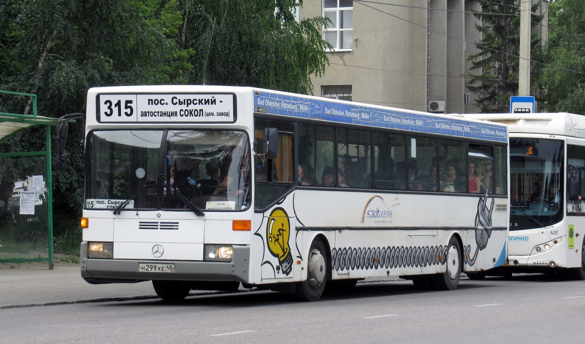 Липецкая область, Mercedes-Benz O405 № Н 299 ХЕ 48