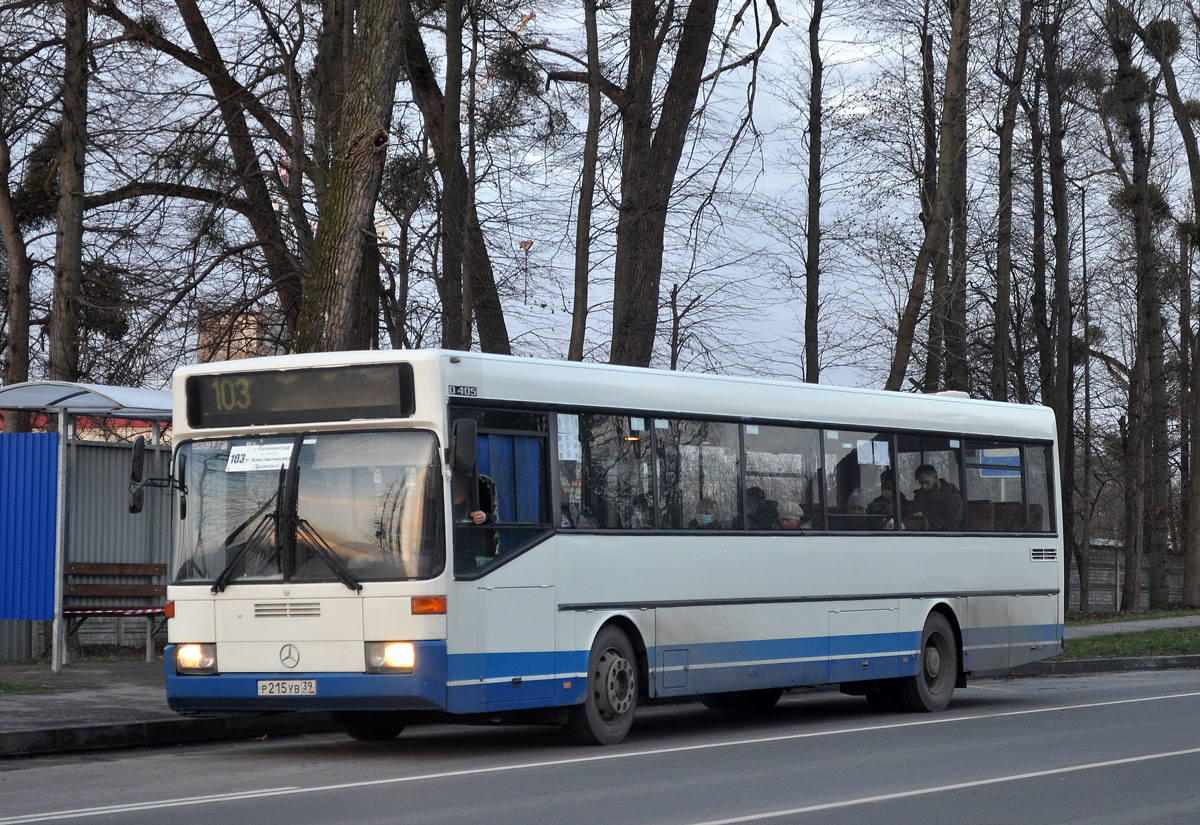 Калининградская область, Mercedes-Benz O405 № Р 215 УВ 39