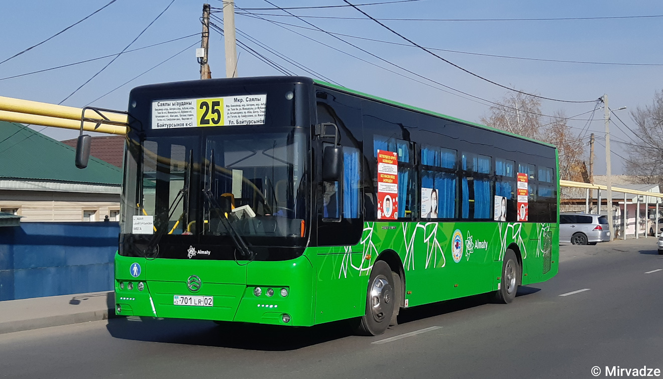 Алматы, Golden Dragon XML6105CR (Hyundai Trans Auto) № 701 LR 02