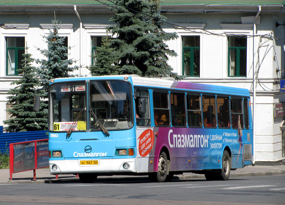 Нижегородская область, ЛиАЗ-5256.25 № 70863