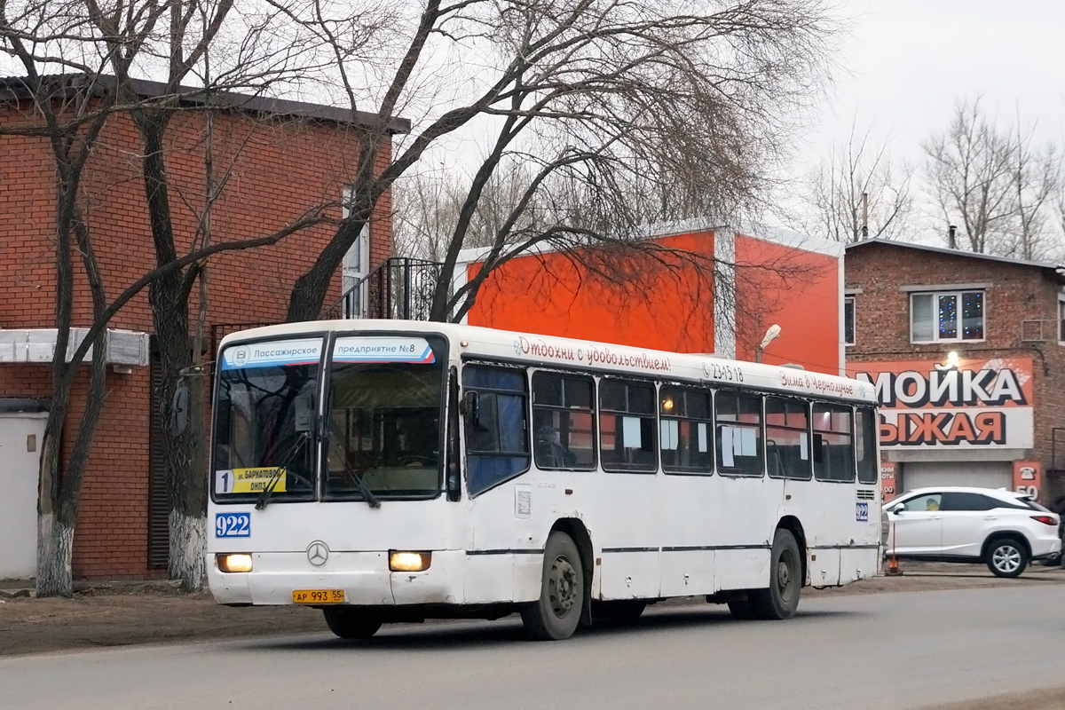 Омская область, Mercedes-Benz O345 № 922