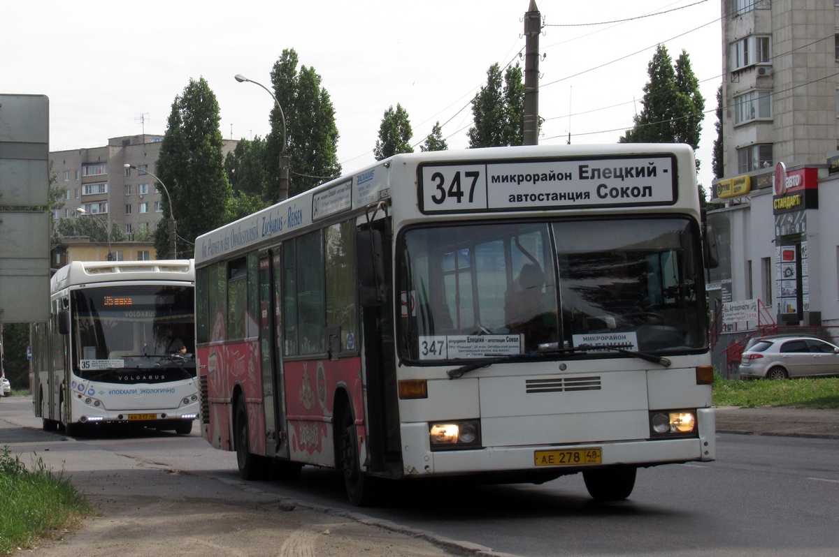 Липецкая область, Mercedes-Benz O405N2 № АЕ 278 48