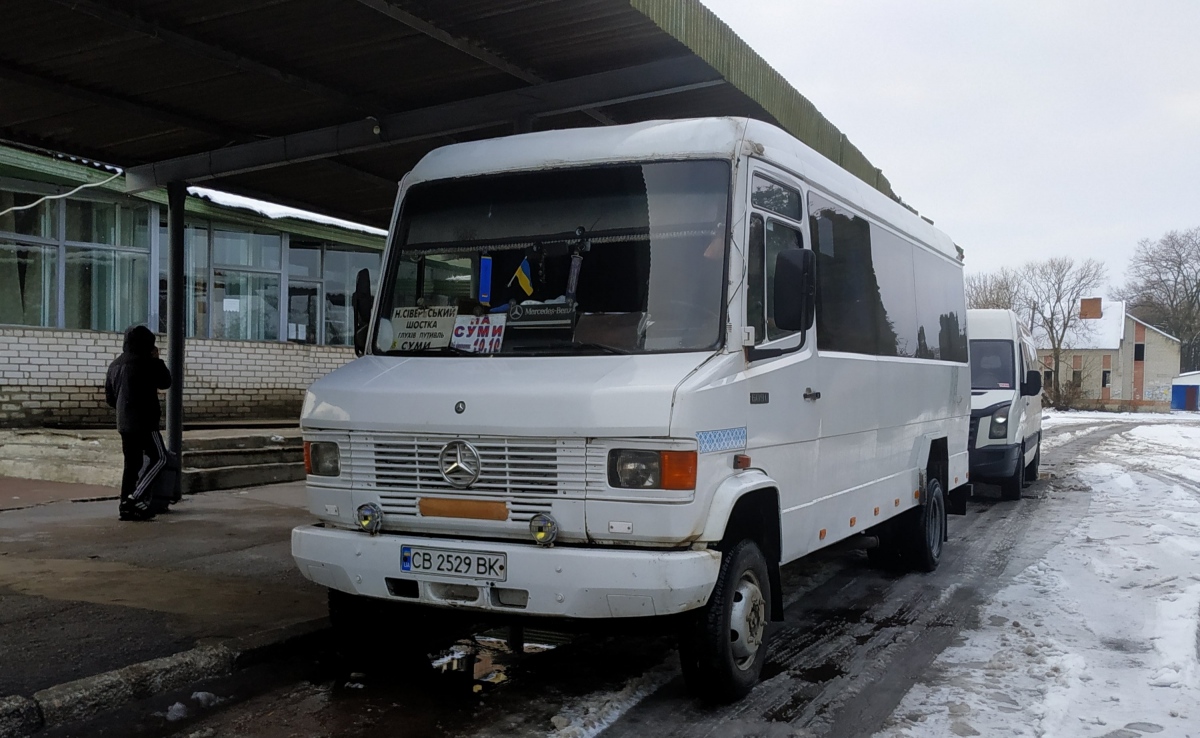 Chernigov region, Mercedes-Benz T2 609D sz.: CB 2529 BK — Kép — Buszfotók  és járműlisták