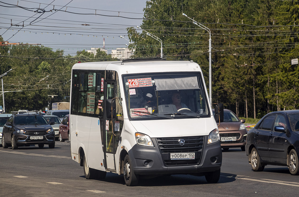 Башкортостан, ГАЗ-A64R42 Next № У 008 ВР 102
