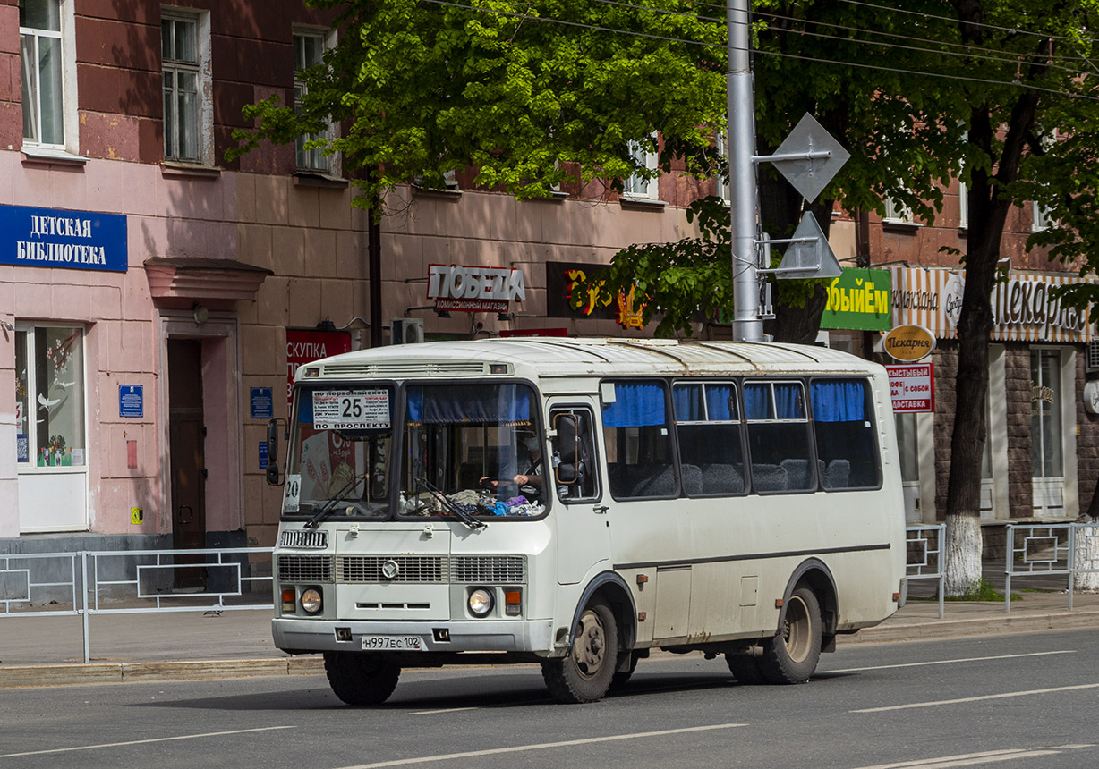 Башкортостан, ПАЗ-32054 № Н 997 ЕС 102