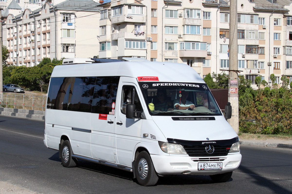 Sewastopol, Mercedes-Benz Sprinter W903 313CDI Nr А 874 МХ 82