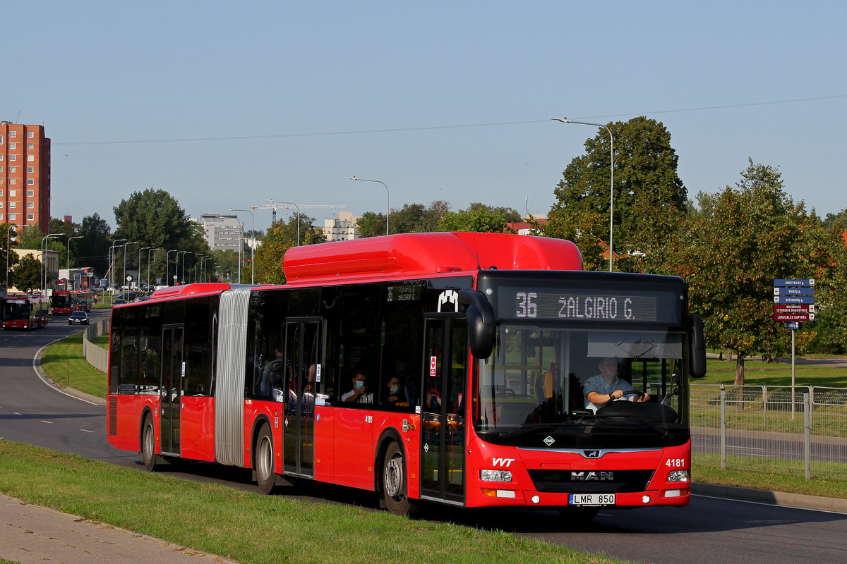 Литва, MAN A23 Lion's City G NG313 CNG № 4181