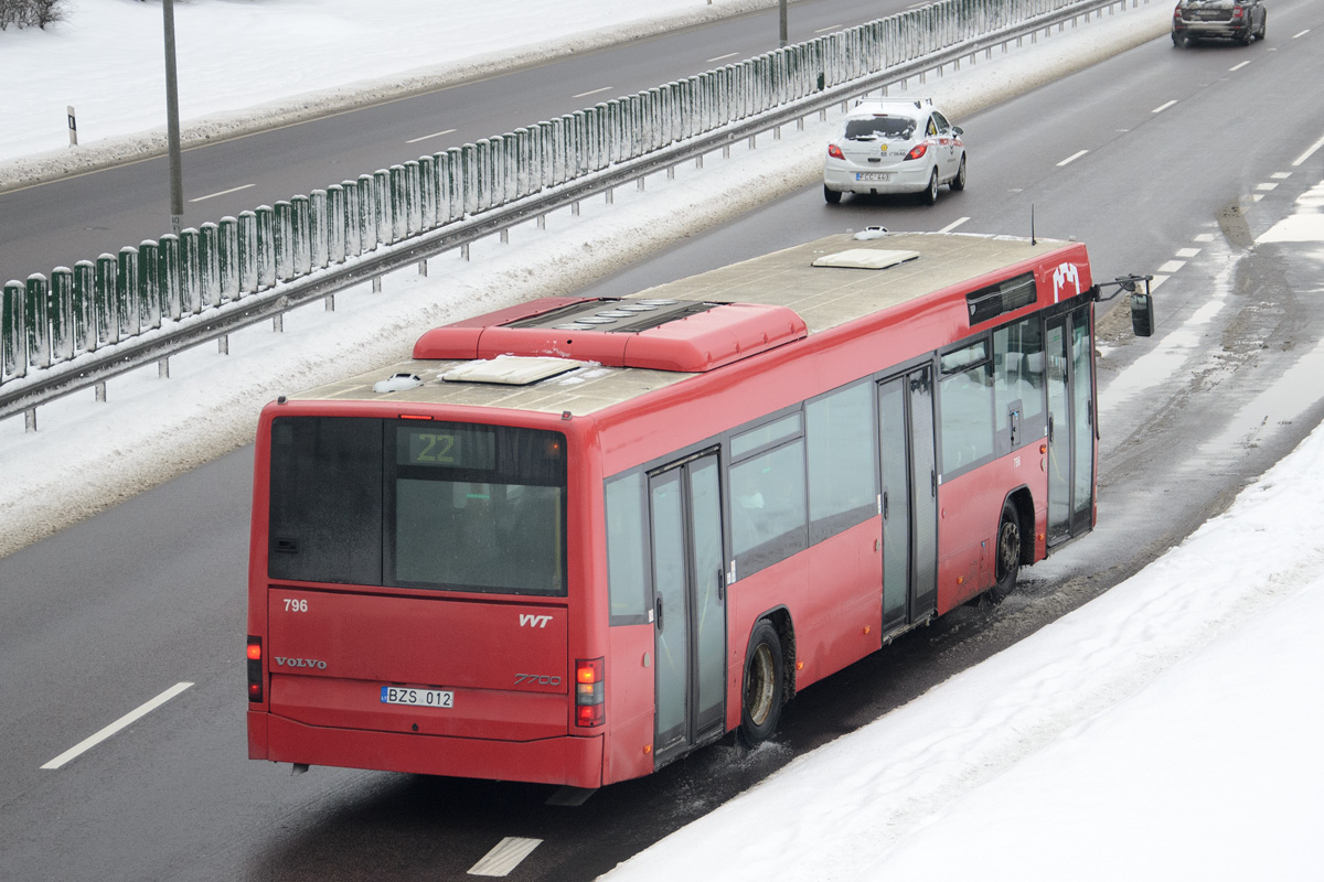 Литва, Volvo 7700 № 796