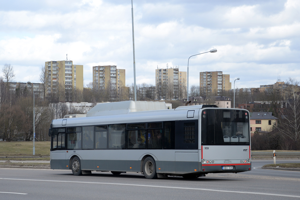 Литва, Solaris Urbino III 12 CNG № 959