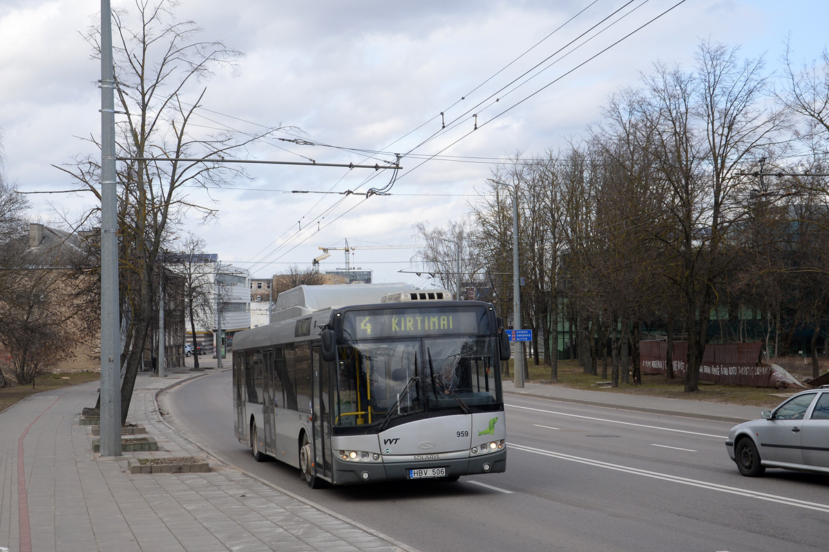 Литва, Solaris Urbino III 12 CNG № 959