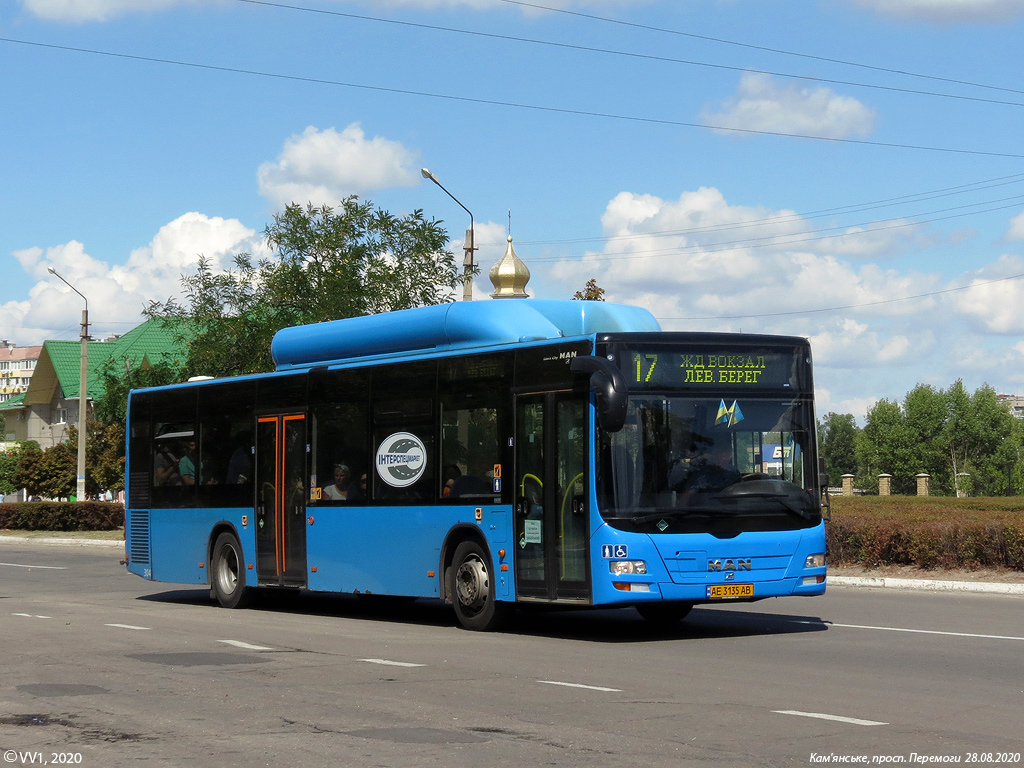 Днепропетровская область, MAN A21 Lion's City NL313 CNG № AE 3135 AB