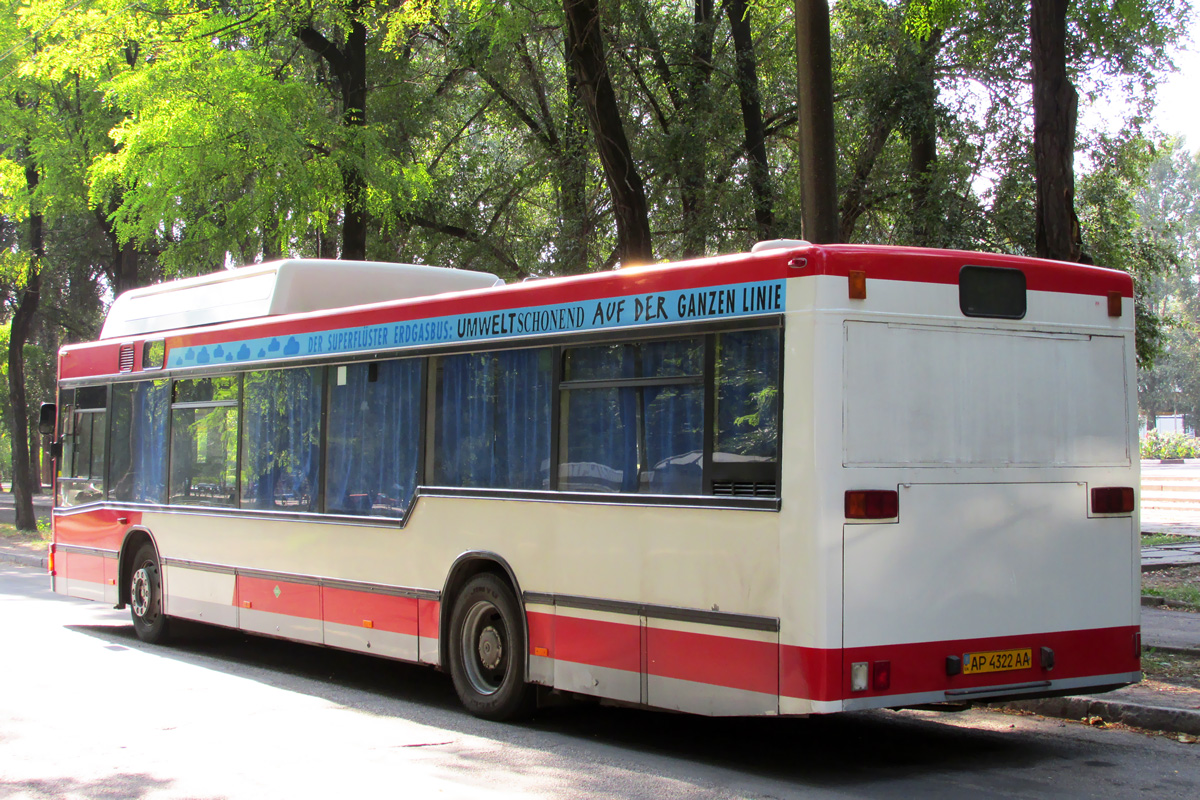 Запорожская область, MAN A15 NL232 CNG № AP 4322 AA