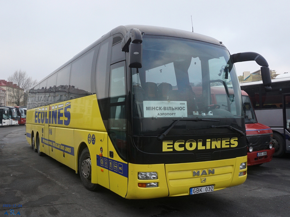 Litauen, MAN R08 Lion's Top Coach RHC464 Nr. 299