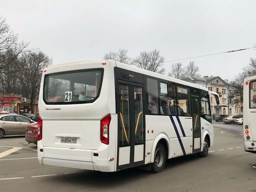 Ленинградская область, ПАЗ-320435-04 "Vector Next" № В 430 НК 147