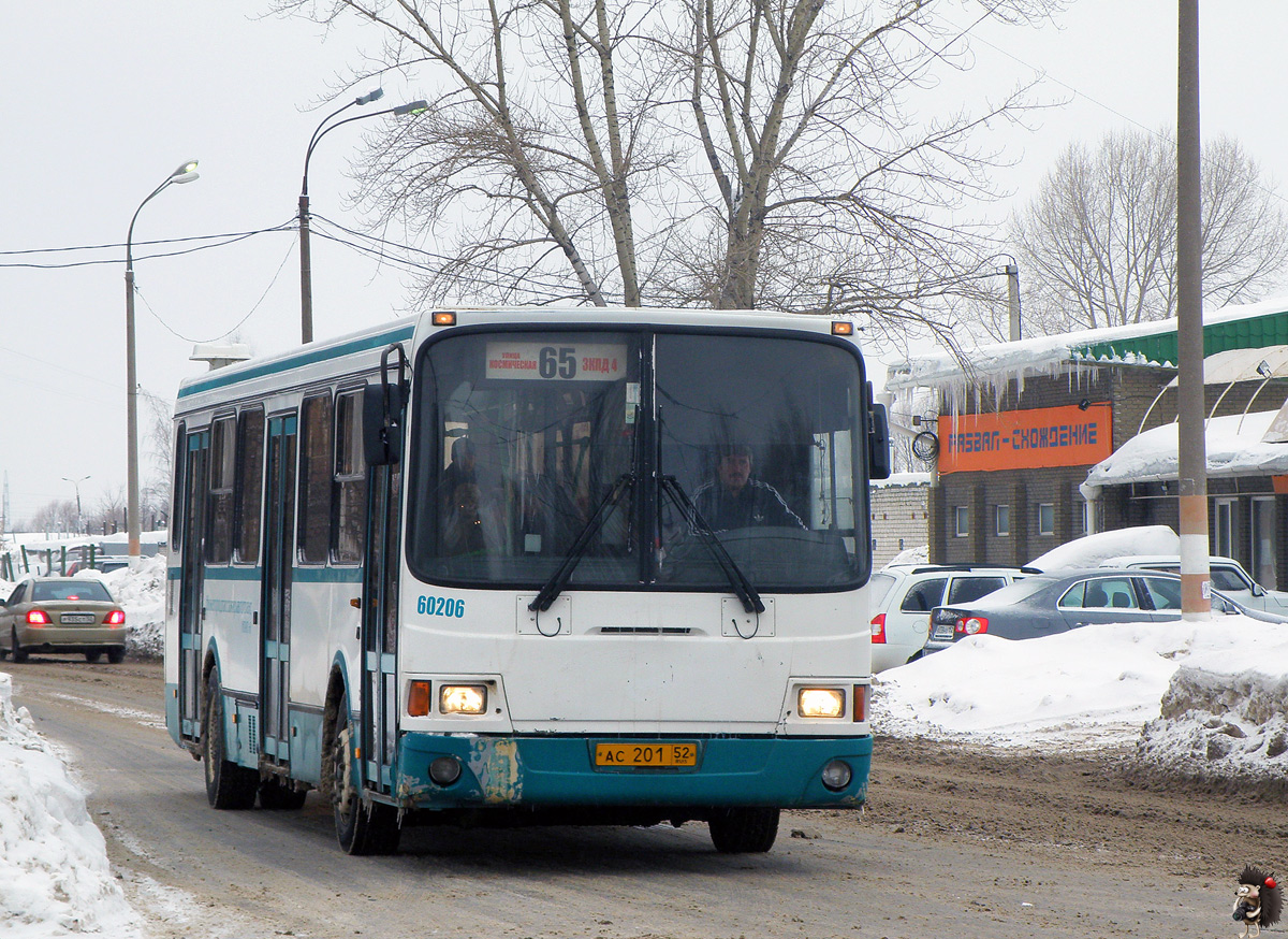 Нижегородская область, ЛиАЗ-5293.00 № 60206