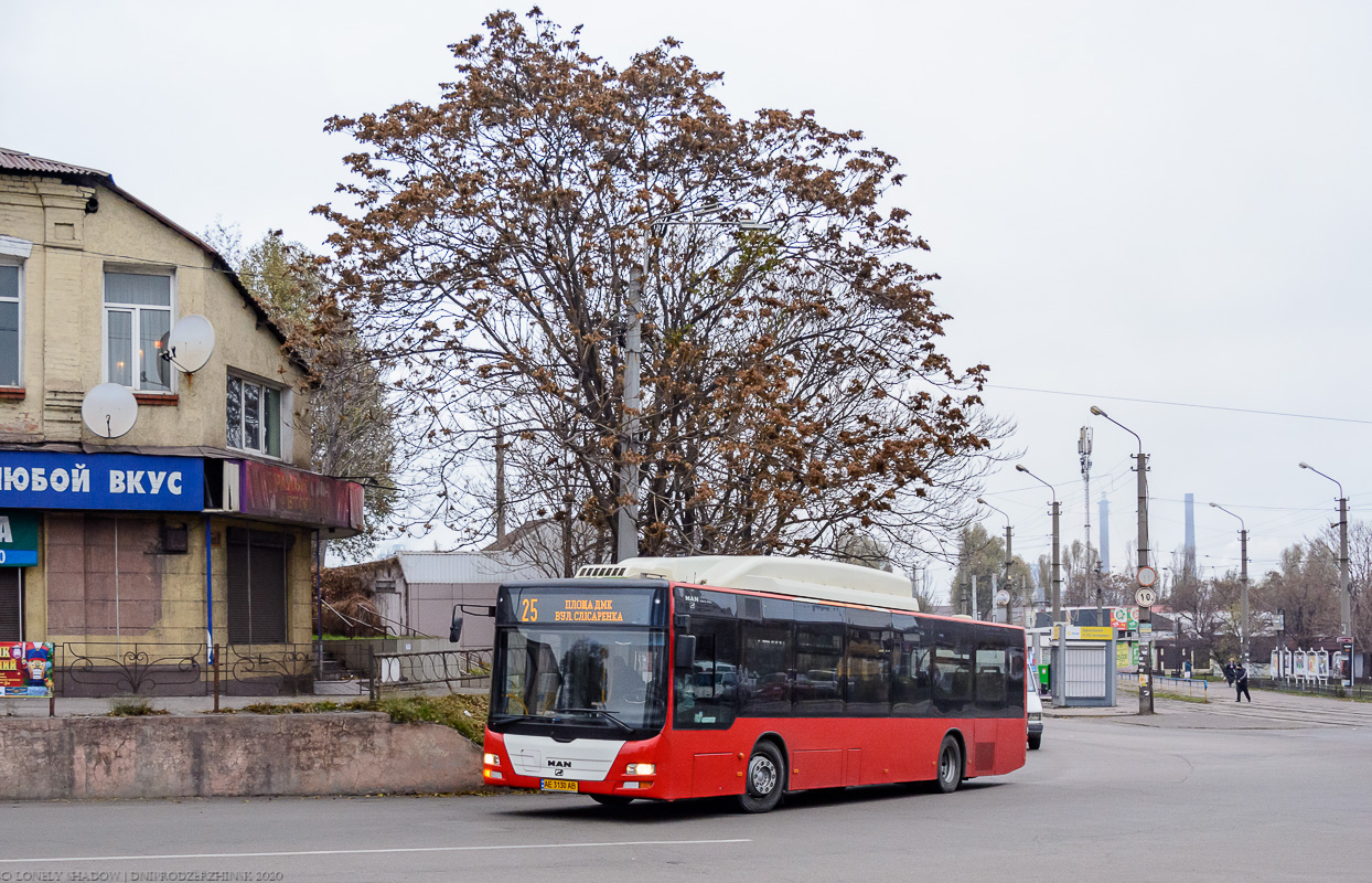 Днепропетровская область, MAN A21 Lion's City NL313 CNG № AE 3130 AB