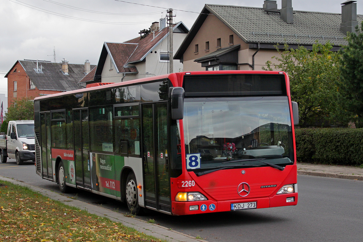 Литва, Mercedes-Benz O530 Citaro № 2260