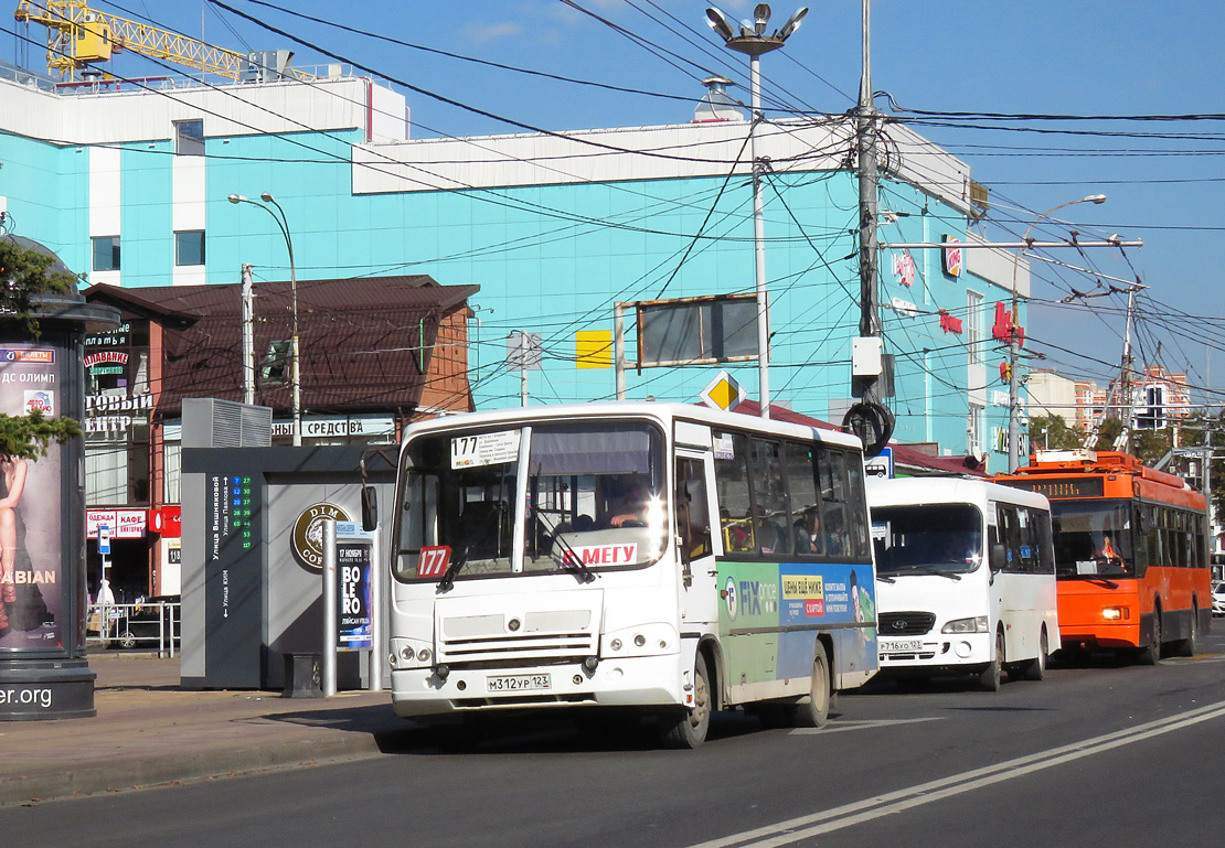 Адыгея, ПАЗ-320402-05 № М 312 УР 123